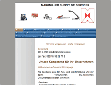 Tablet Screenshot of markmiller-web.de